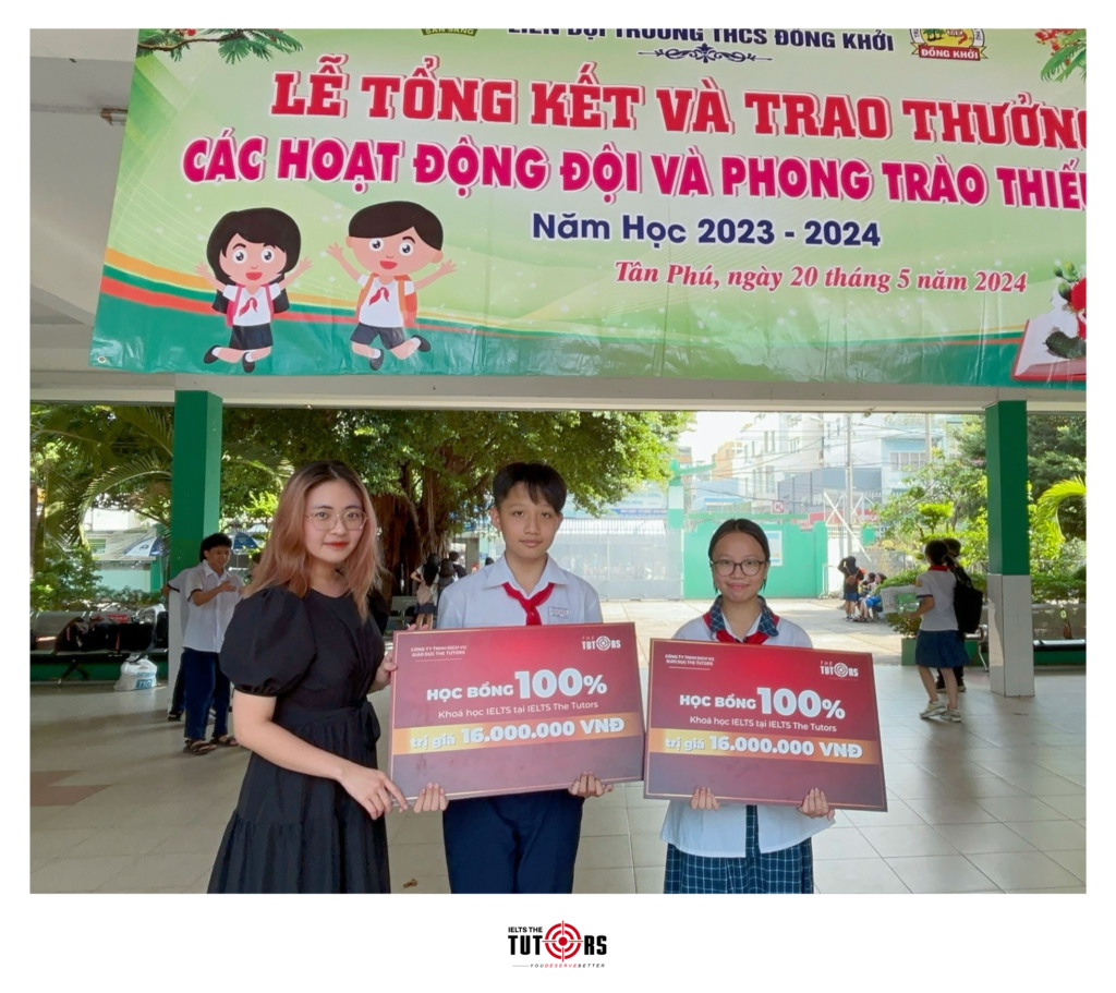 Vinh Danh Các Học Sinh Xuất Sắc Trường Đồng Khởi